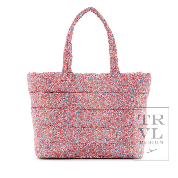 TRVL Luxe Marseilles Puffer Tote Bag