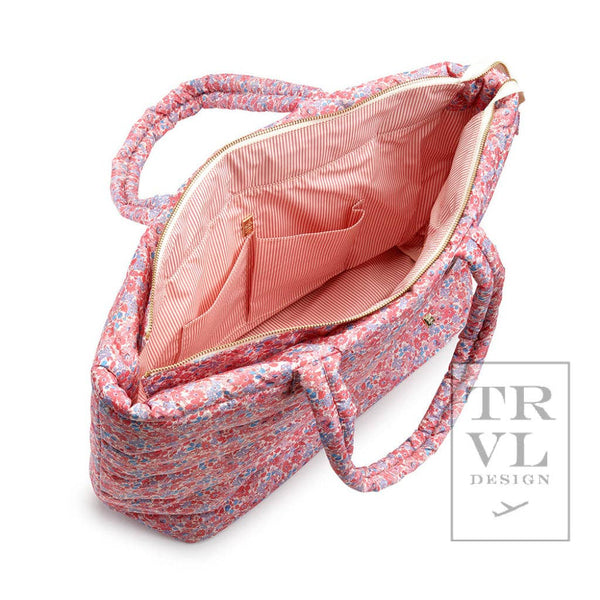 TRVL Luxe Marseilles Puffer Tote Bag