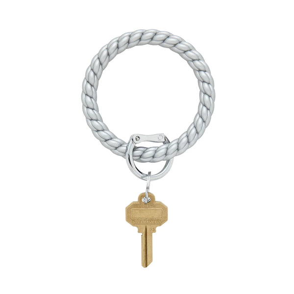 Oventure Braided Silicone Big O Key Ring