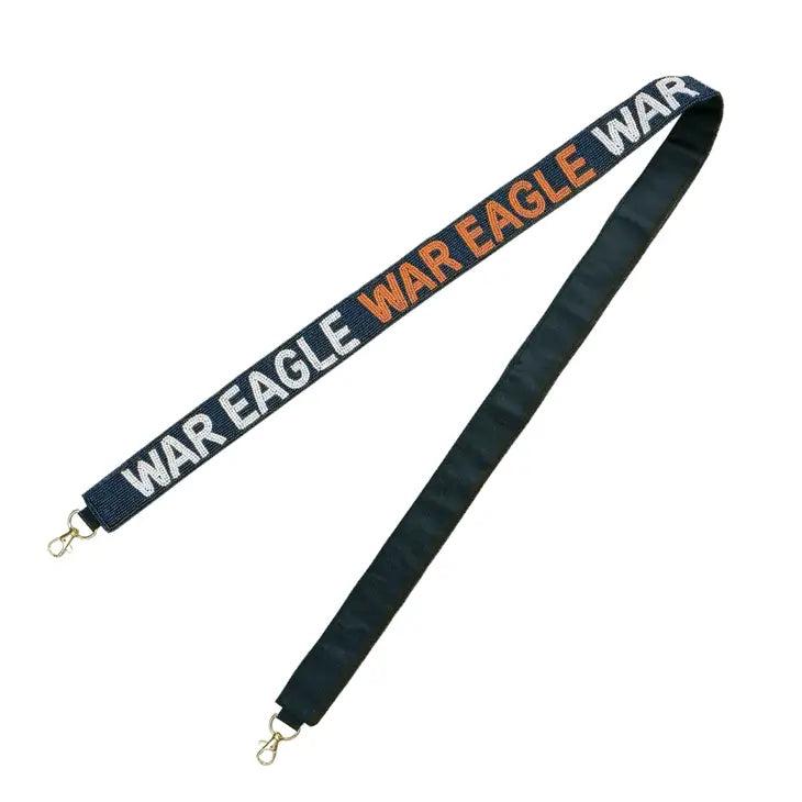 War Eagle strap, beaded strap, popular War Eagle beaded Strap