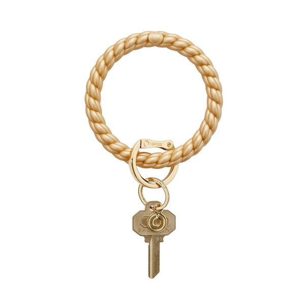 Oventure Braided Silicone Big O Key Ring