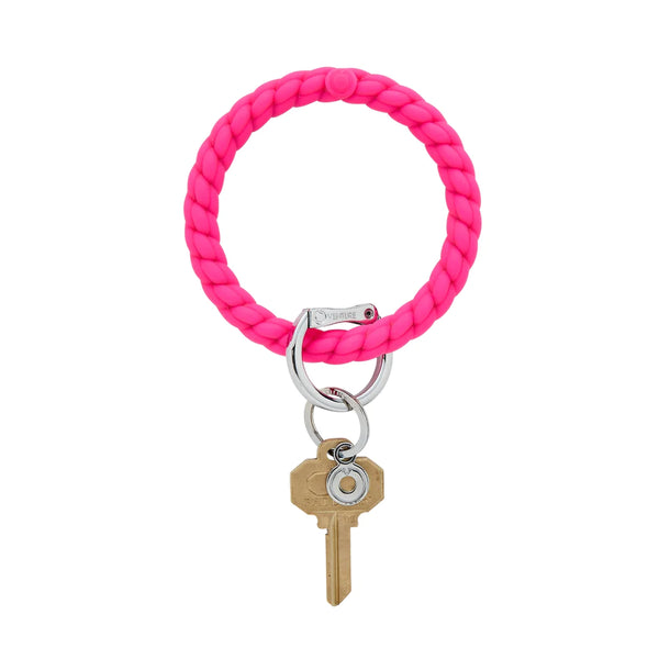 Oventure Braided Silicone Big O Key Ring
