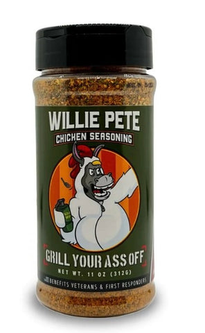 Grill a your Ass Off Willie Pete Chicken Seasoning