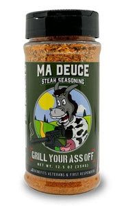 Grill Your Ass Off  Ma Deuce Steak Seasoning