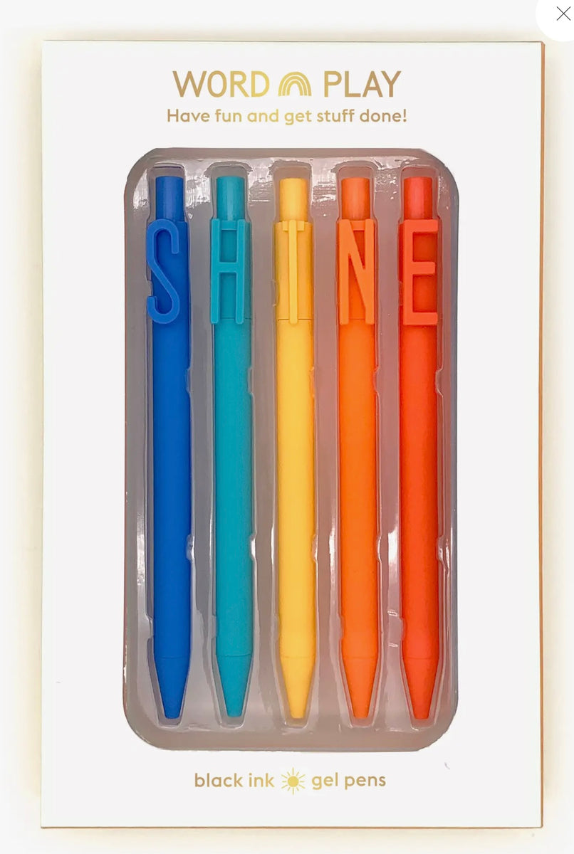 SHINE Word Play Pen Set