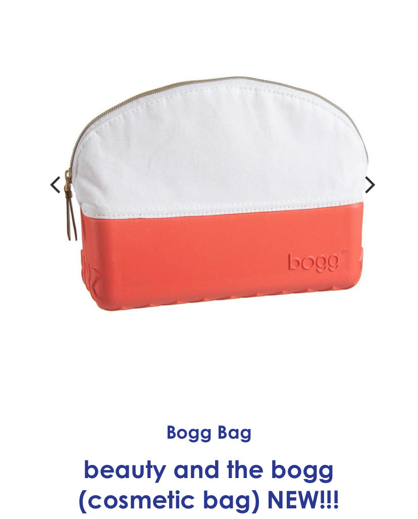 Beauty and The Bogg Cosmetic Bag - Coral