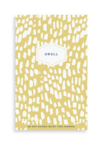 Dwell Devotional Prayer Journal- yellow & white