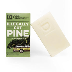 Duke Cannon Bar Soap-Illegally Cut Pine