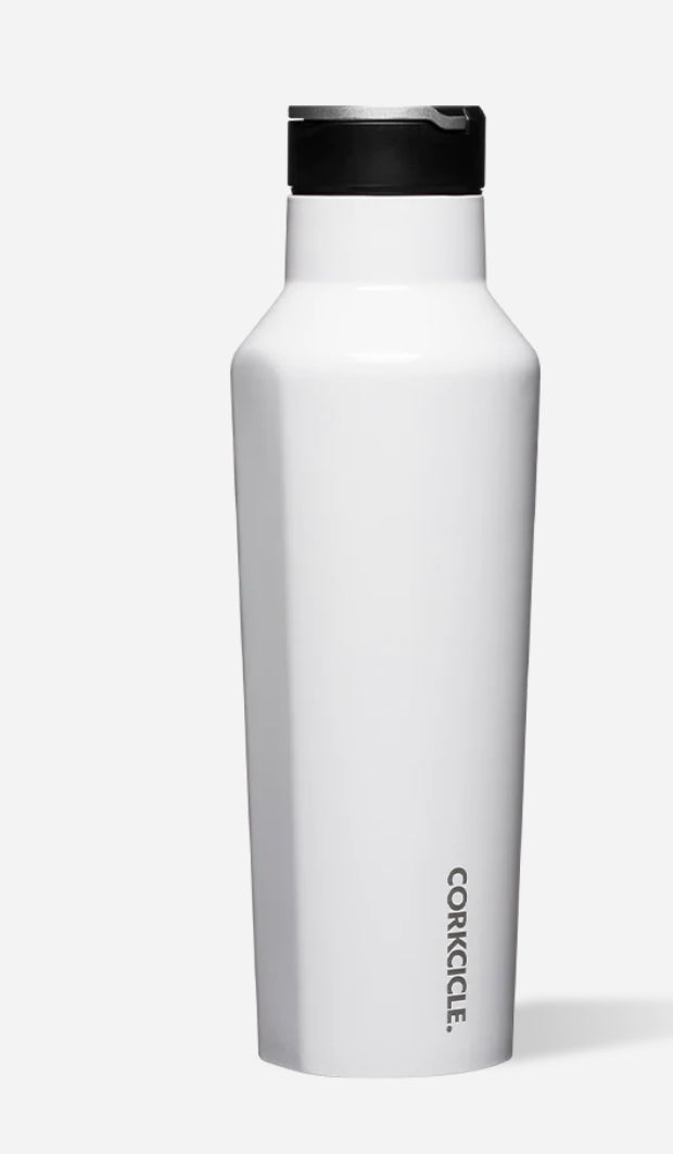 Corkcicle White sport canteen – The Cottage Basket