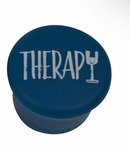 “Therapy” Wine Stopper
