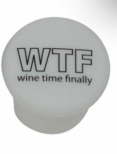 “Wine Time Finally” Wine Stopper