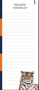 Orange and Blue Tiger Notepad