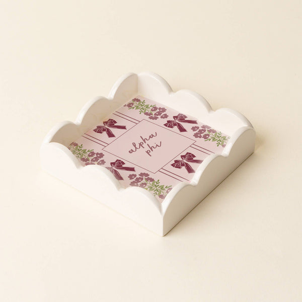 Sorority Scallop Trinket Tray
