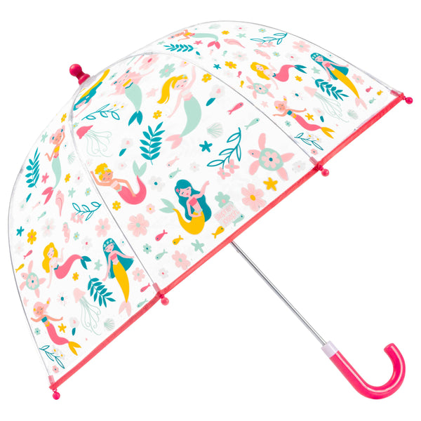 Clear Color Changing Umbrella: Mermaid