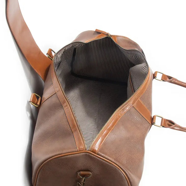 The Oxford Duffel Bag (Chocolate Brown)