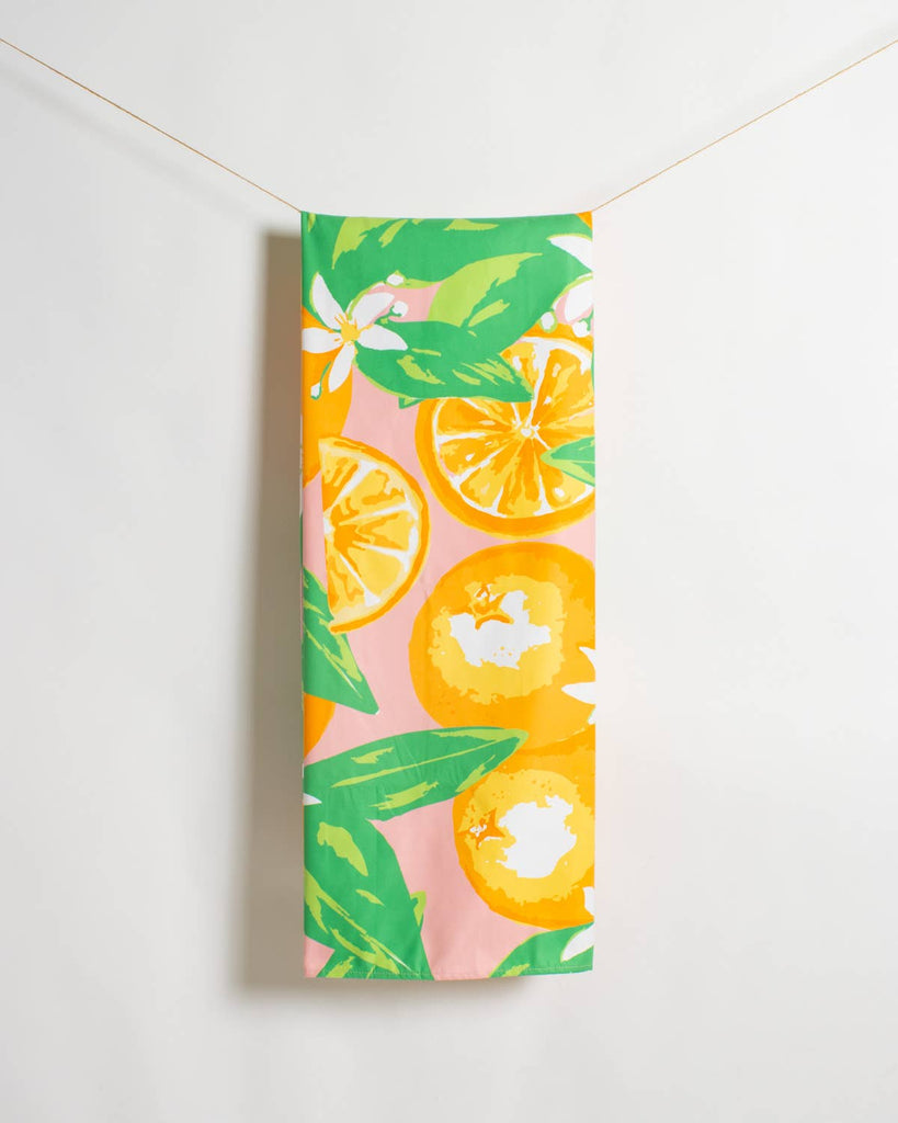 Orange Grove Giant Beach Towel