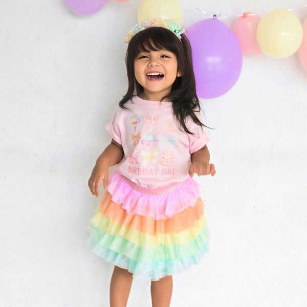 Birthday Girl Cutie Short Sleeve T-Shirt - Ballet - Kids: 12-18M