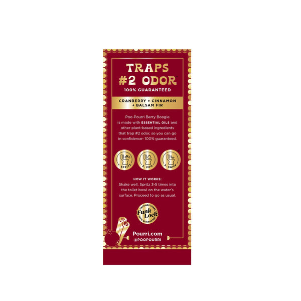 Holiday Poo~Pourri - Berry Boogie  2 oz Boxed