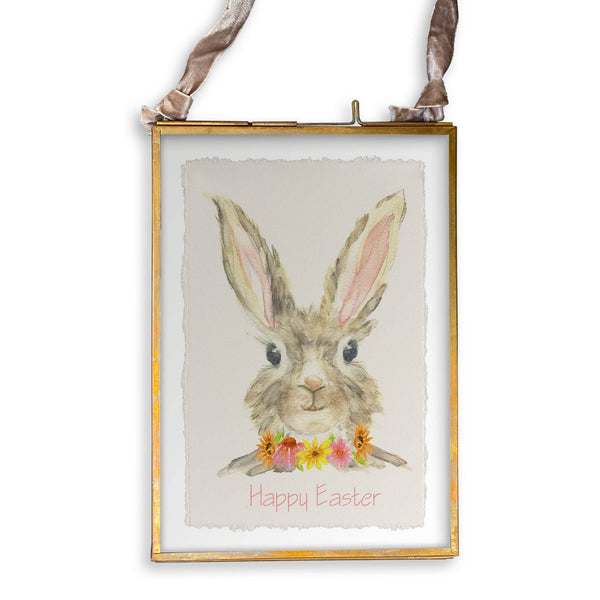 Easter Bunny: White Guest Towel / -