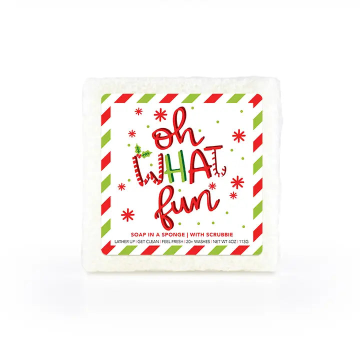 Oh What Fun Soap in a Sponge
