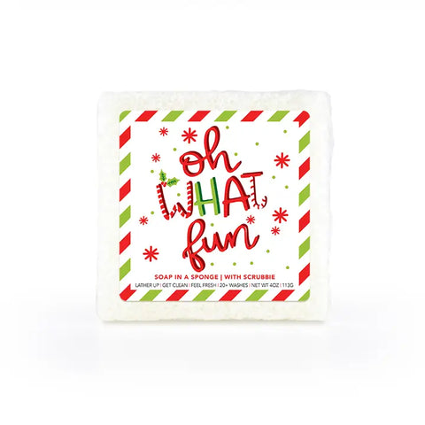Oh What Fun Soap in a Sponge