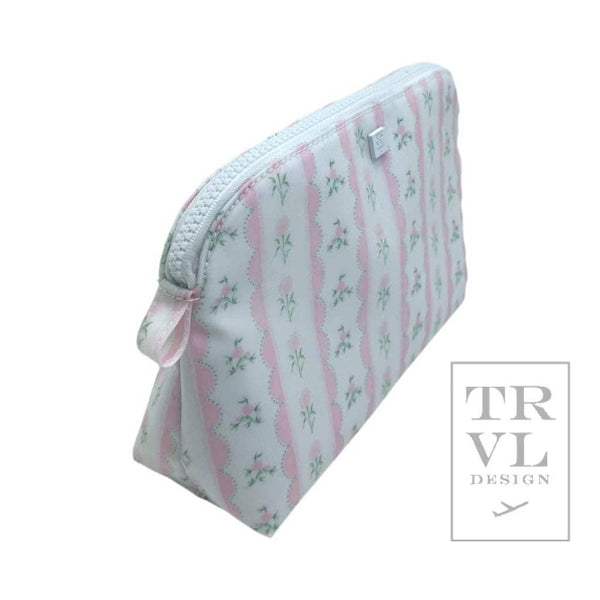 Goodie Cosmetic Bag - Ribbon Floral Pink *New!: Ribbon Floral Pink