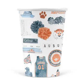 Auburn Paper Cup Set