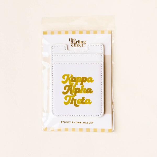 Sorority Stick-On Phone Wallet - Kappa Delta