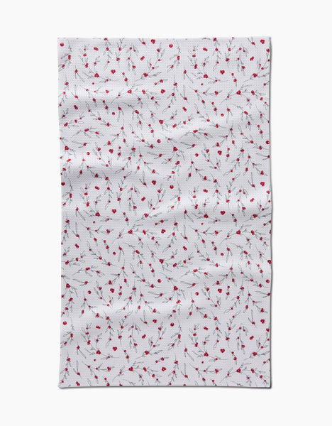 Holiday Sprigs Tea Towel
