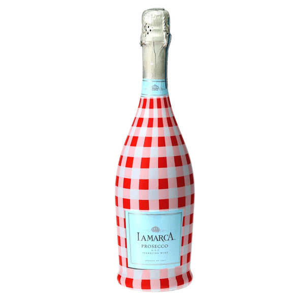 Beau Bottles Red and White Gingham - Prosecco Collection