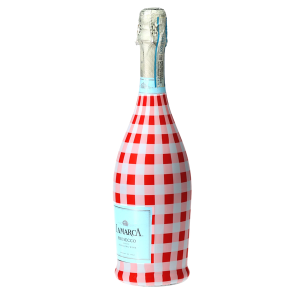 Beau Bottles Red and White Gingham - Prosecco Collection