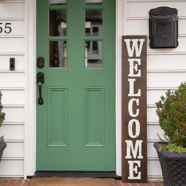 Welcome Wood Board