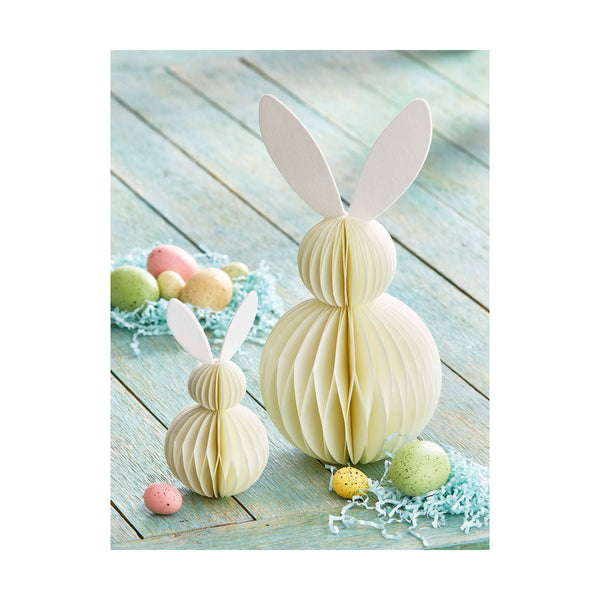 Bunny Paper Decor Large - Ivory: Ivory / Paper / Bunny