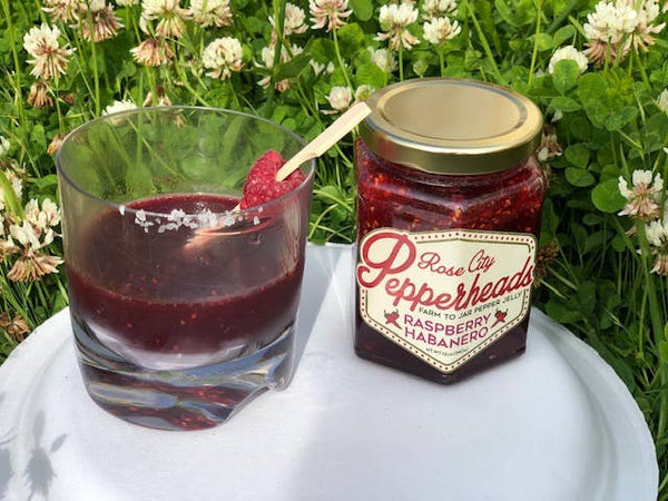Raspberry Habanero Pepper Jelly