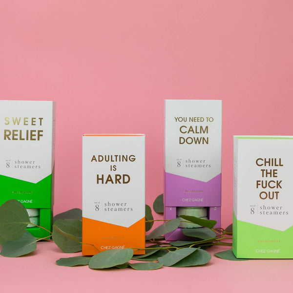 You Need To Calm Down - Aromatherapy Shower Steamers - Eucalyptus - Set of 8