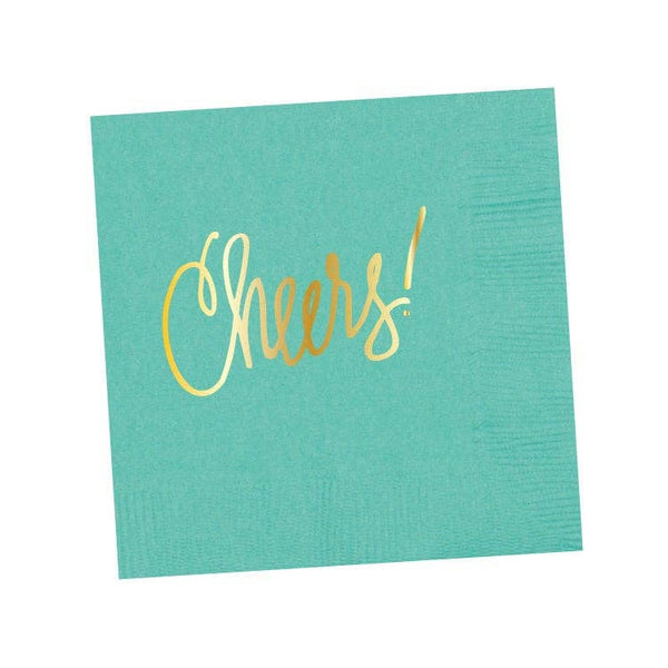 Cheers! | Napkins (18 colors): White