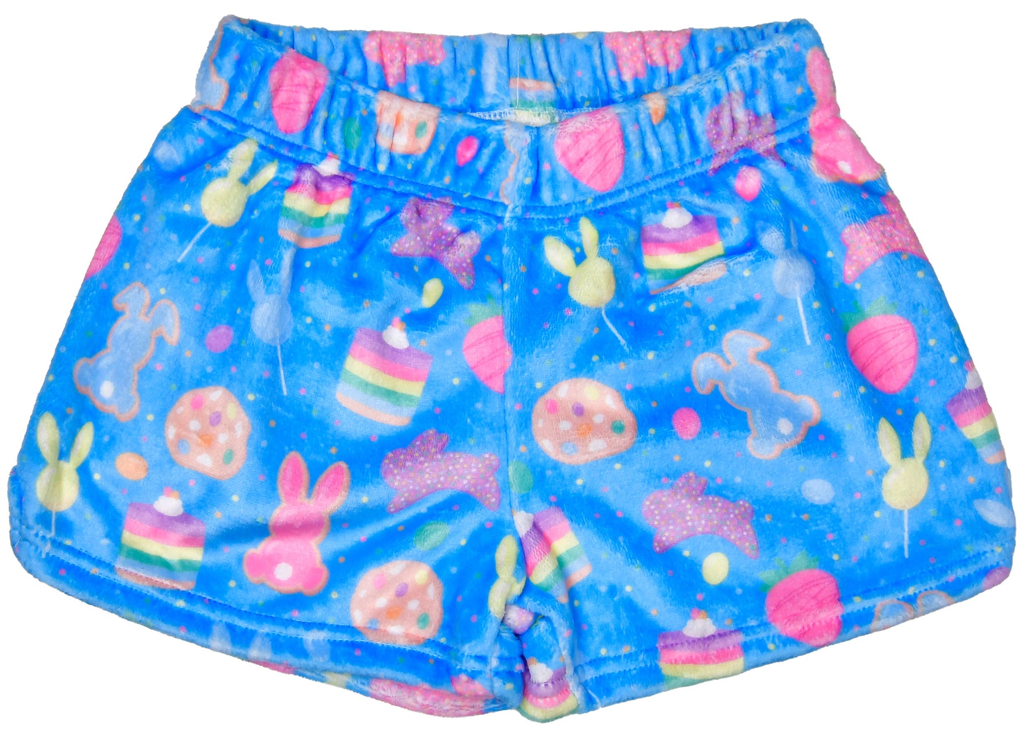 BUNNY SWEETS PLUSH SHORTS