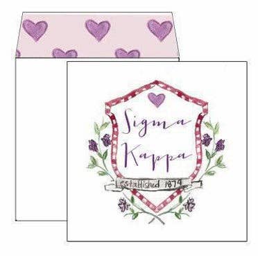 Sorority & Greek MOTIF Greeting Card