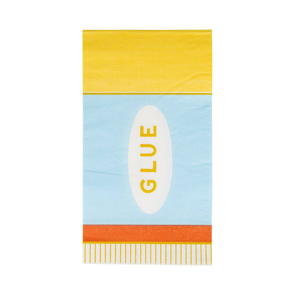 Glue Stick Paper Guest Napkin