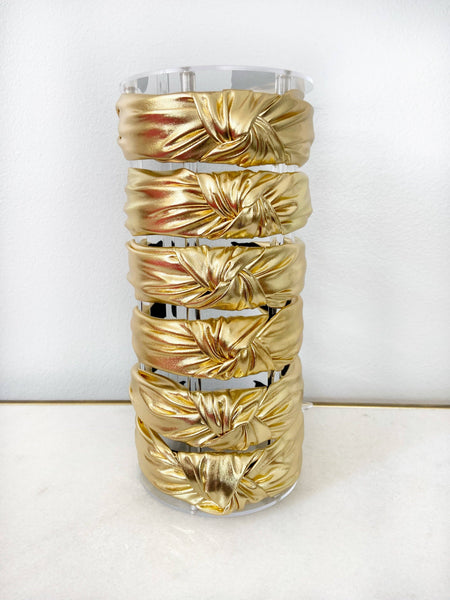Metallic Gold Headband