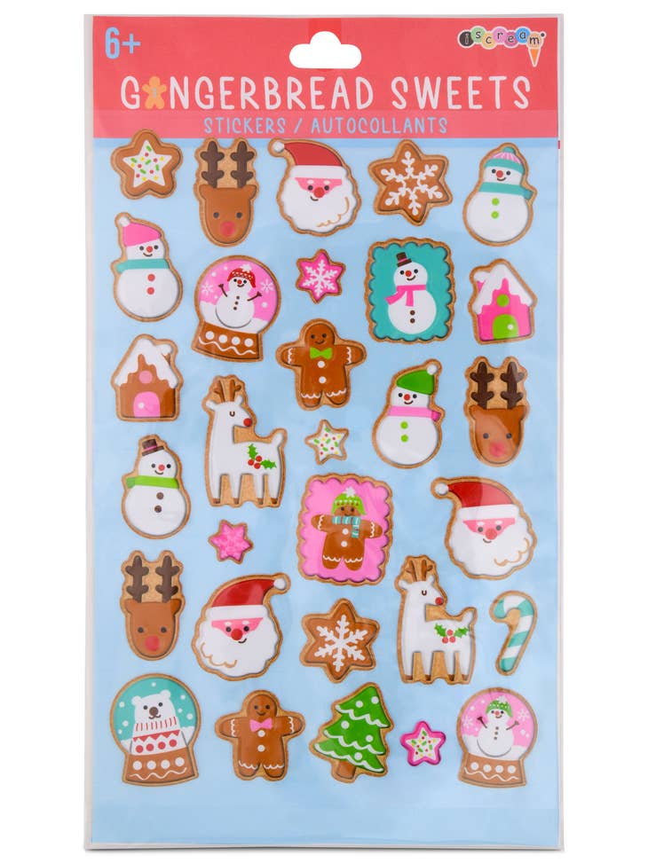 Gingerbread Sweets Stickers