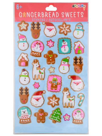 Gingerbread Sweets Stickers