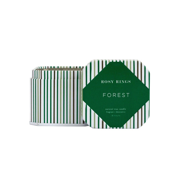 Forest Holiday Travel Tin (Stripe)