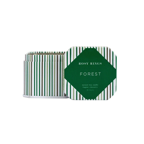 Forest Holiday Travel Tin (Stripe)