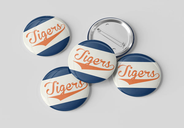 Auburn Tigers Script Button