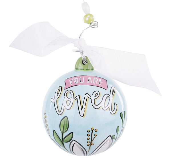 Mom You Are Loved Holiday Ornament