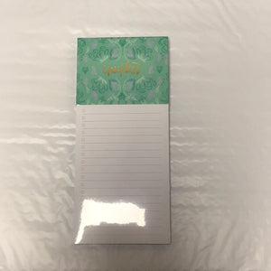 Checklist Magnetic Notepad