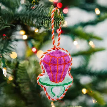 Needlepoint Icon Ornament