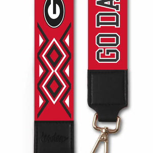 2' Printed Purse Strap, UGA, UA, AU