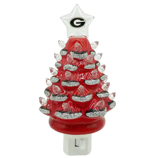6.5" Georgia Xmas Tree Nite Lite